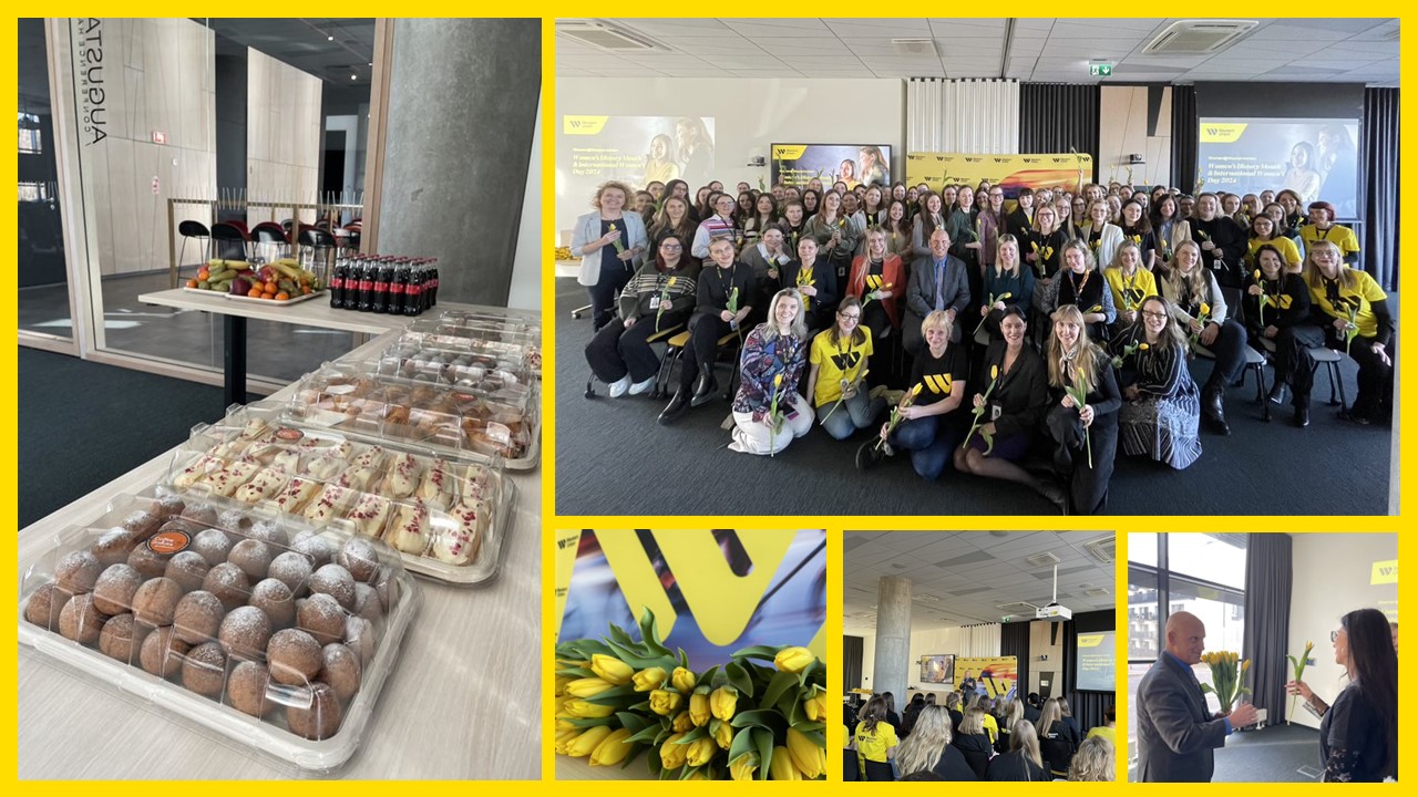 Lithuania IWD Employees having a discussion